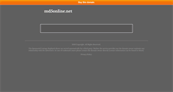 Desktop Screenshot of md5online.net