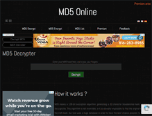 Tablet Screenshot of md5online.org